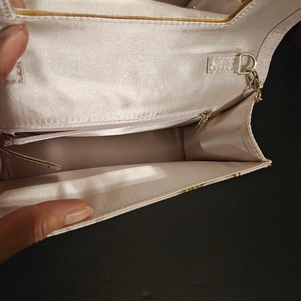 Ted Baker Clutch floral Canvas Chain new without tag. - Picture 9 of 9